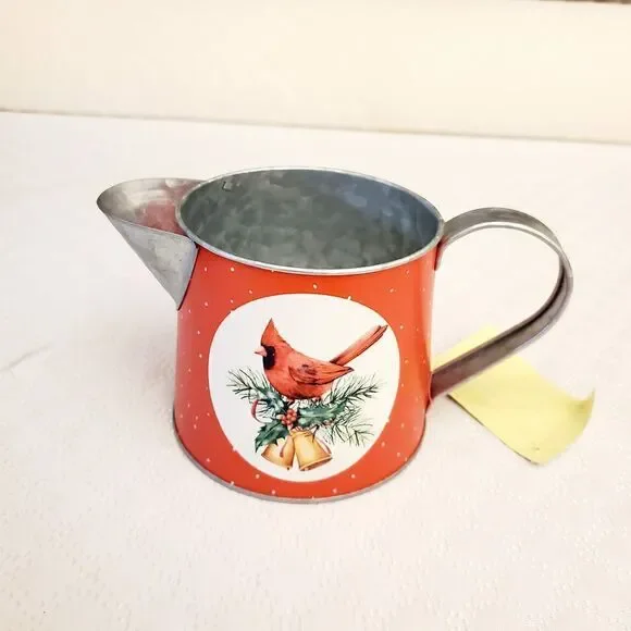 Ashland Cardinal Christmas Bird Iron Jug - Picture 2 of 5